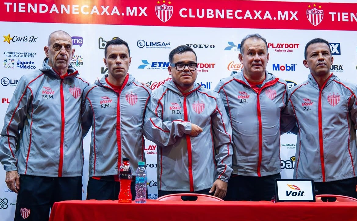 Juan Reynoso fue presentado oficialmente como nuevo técnico del Necaxa de México