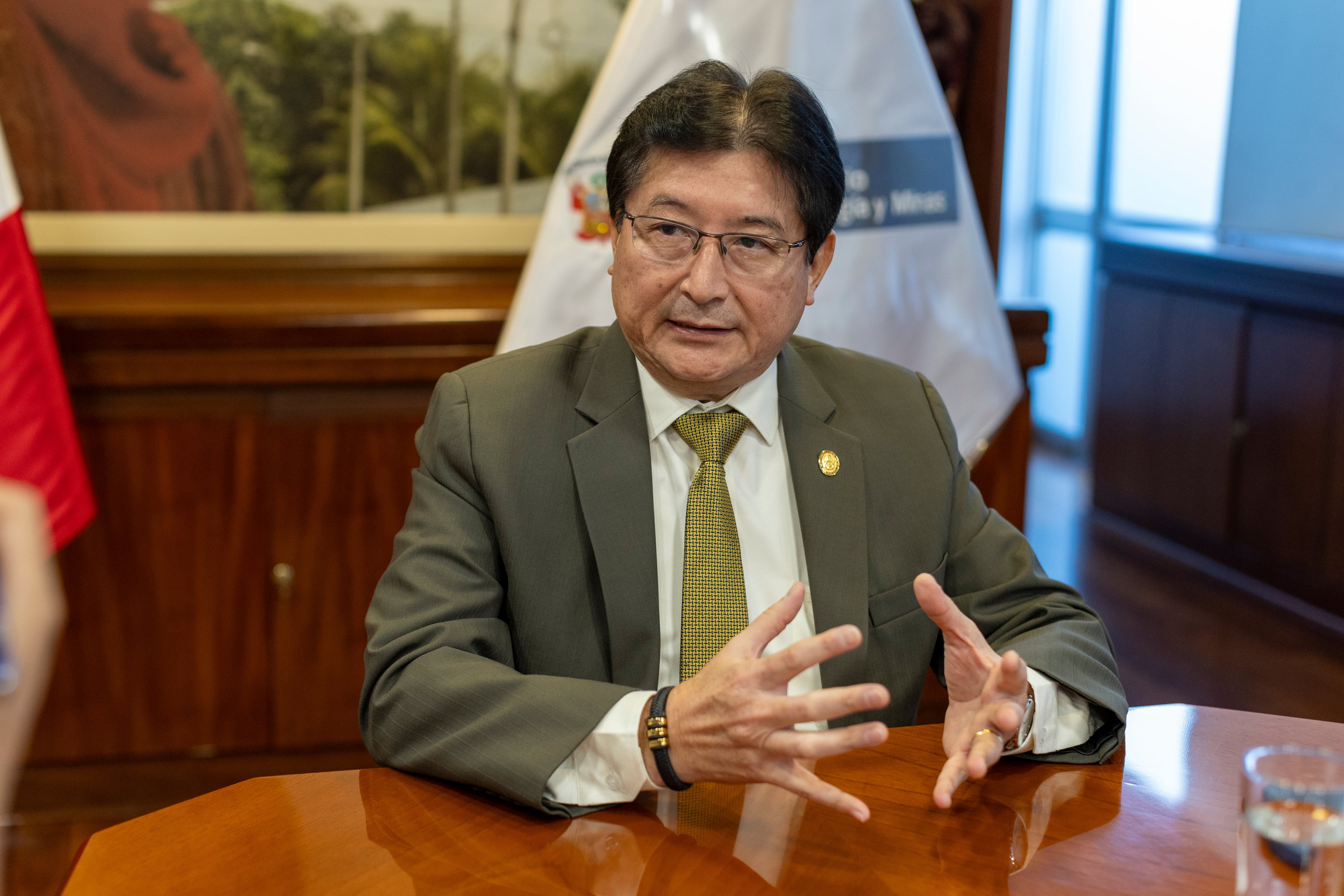 Guillermo Shinno, ministro de Energía y Minas: “Chevron solo se ha retirado de un lote, no se ha ido del Perú”