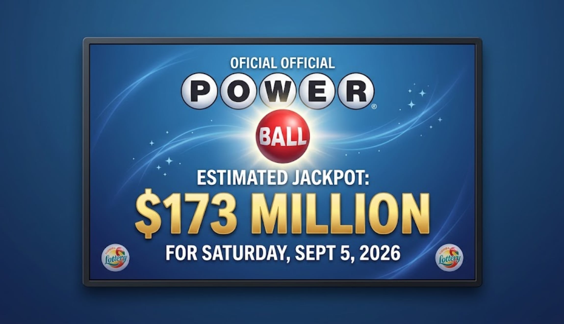 Números ganadores del Powerball: mira los resultados del sorteo jackpot del sábado 5 de septiembre 2026 con premio mayor de 173 millones de dólares