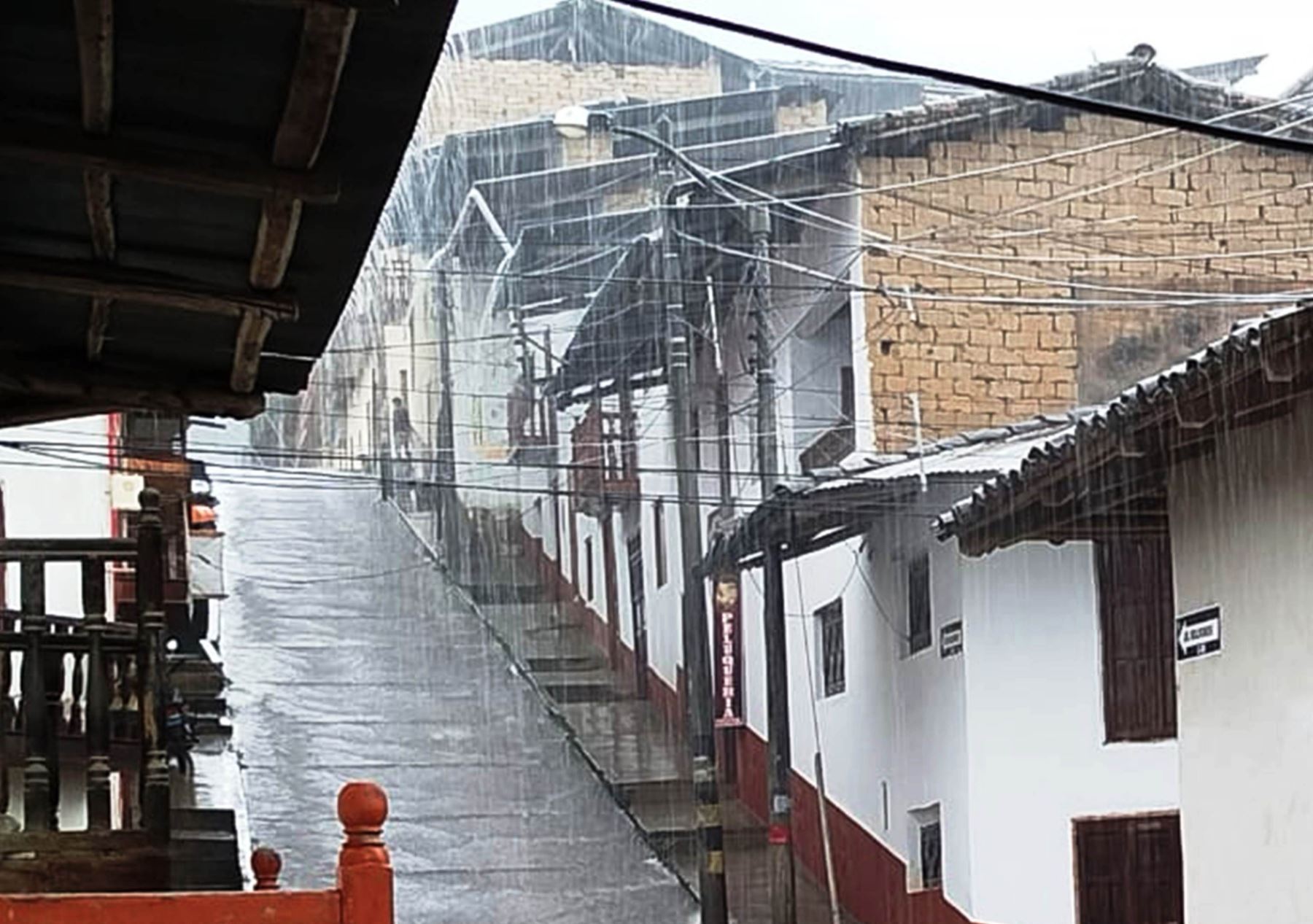 Cajamarca, Celendín y Hualgayoc soportan lluvias intensas con granizo y tormenta eléctrica