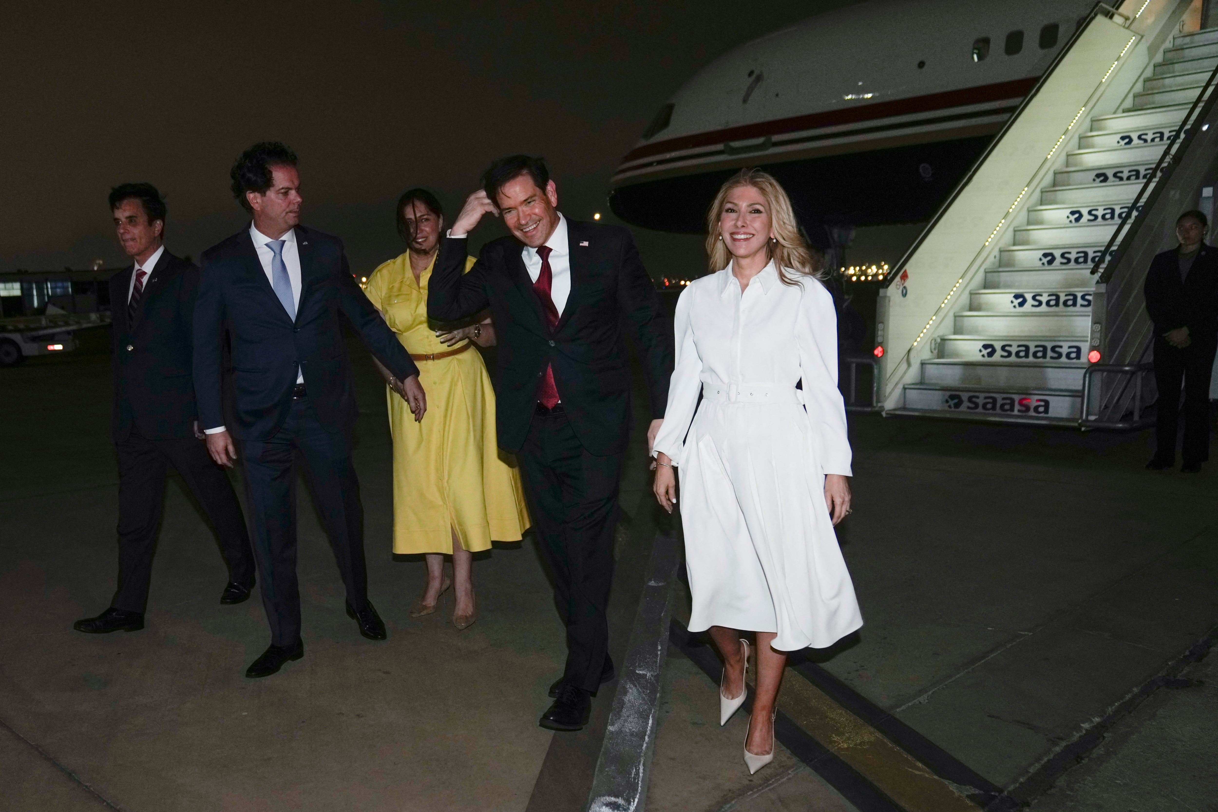 ¡Marco Rubio ya está en Lima! Secretario de Estado de EE.UU. llega para abordar seguridad, comercio e inversiones