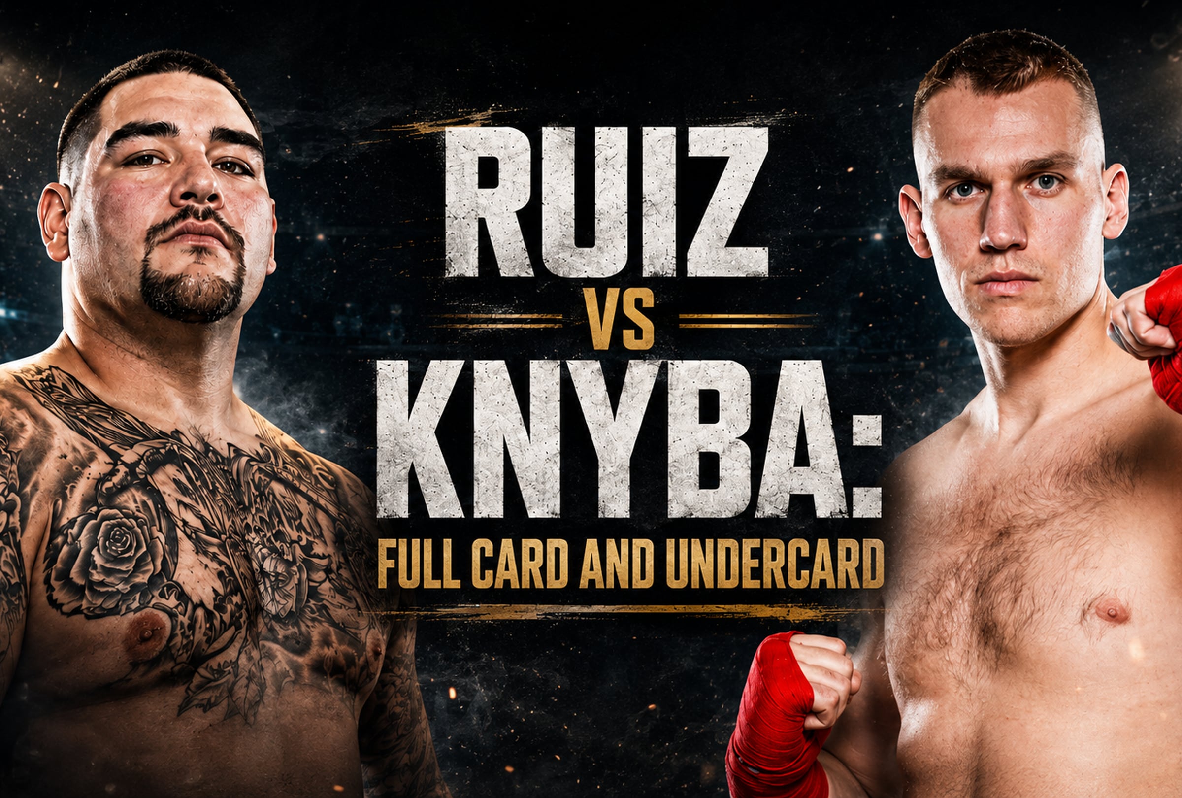 ¿A qué hora inicia y en qué canal transmiten pelea Andy Ruiz vs. Damian Knyba EN VIVO hoy en EE.UU., México y España?