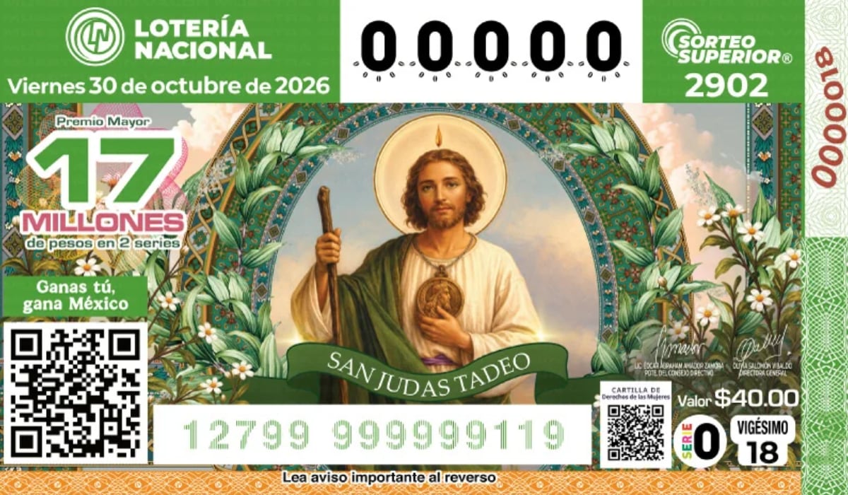 Sorteo Superior 2902: resultados y premios de Lotería Nacional hoy, viernes 30 de octubre