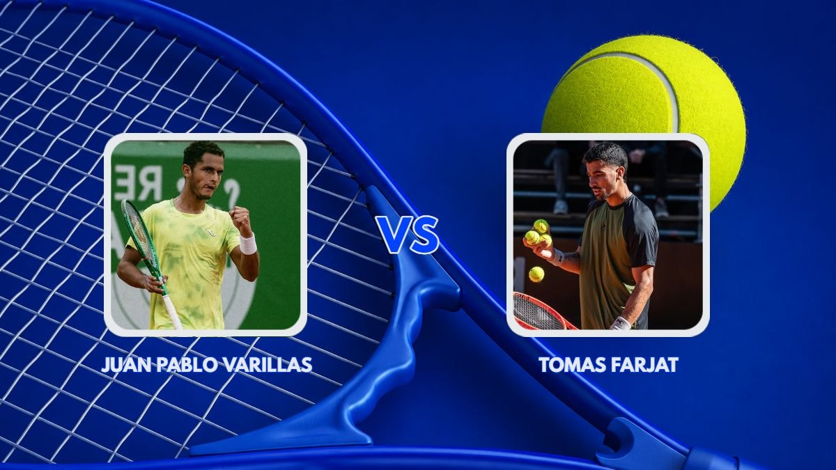 Juan Pablo Varillas vs Tomas Farjat EN VIVO: sigue el partido por la primera ronda del Challenger de Buenos Aires