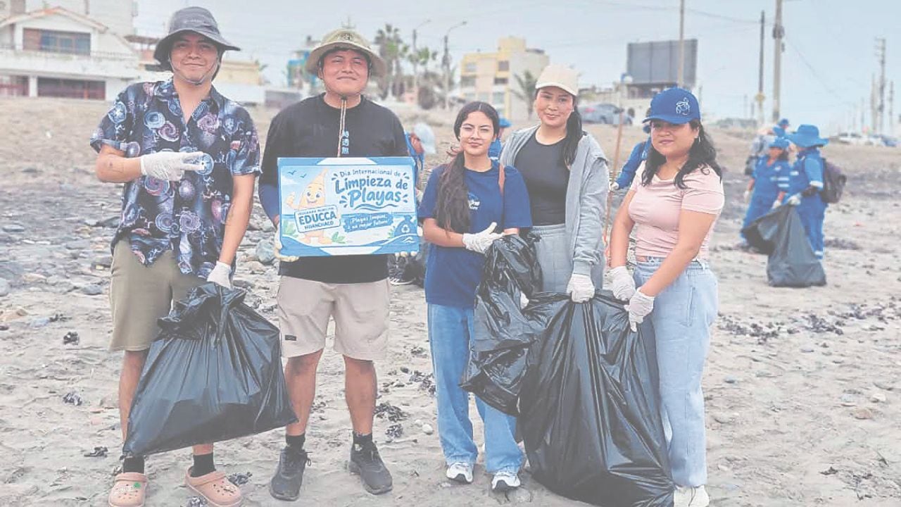 Trujillo: Erradican 1,320 kilos de basura de playas