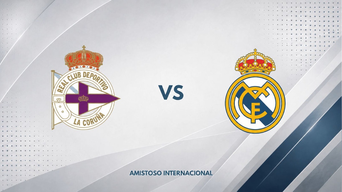 Real Madrid vs Deportivo La Coruña hoy EN VIVO: sigue el amistoso por el Trofeo Teresa Herrera