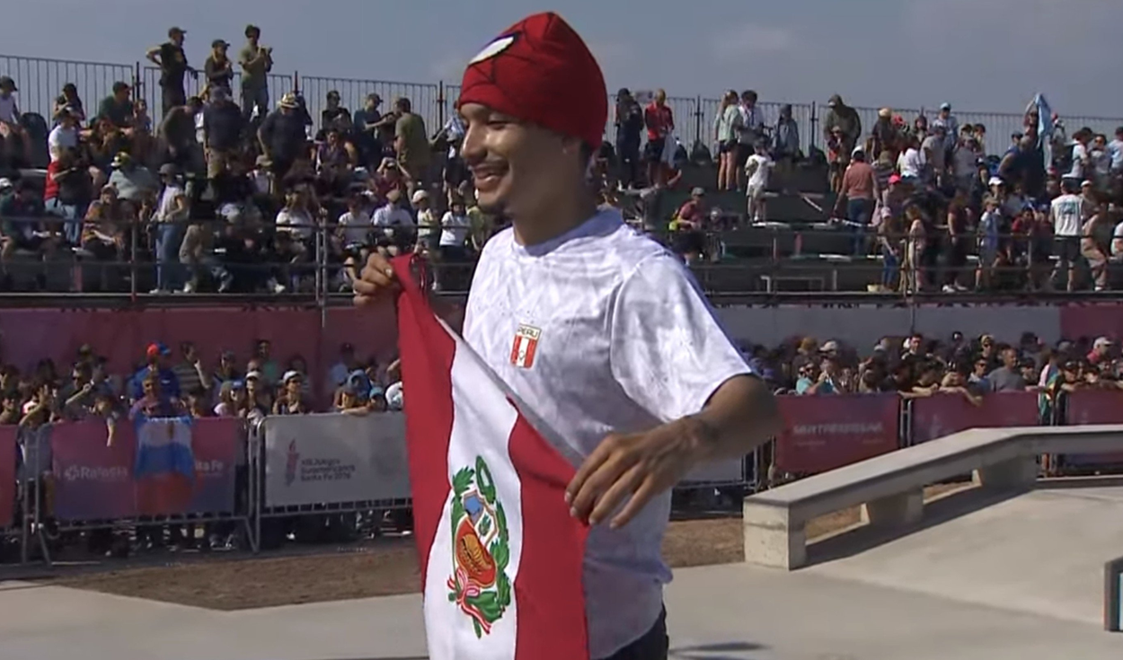 ¡Angelo Caro pone en alto el nombre del Perú! Skater logró medalla de oro en los Juegos Suramericanos Santa Fe 2026