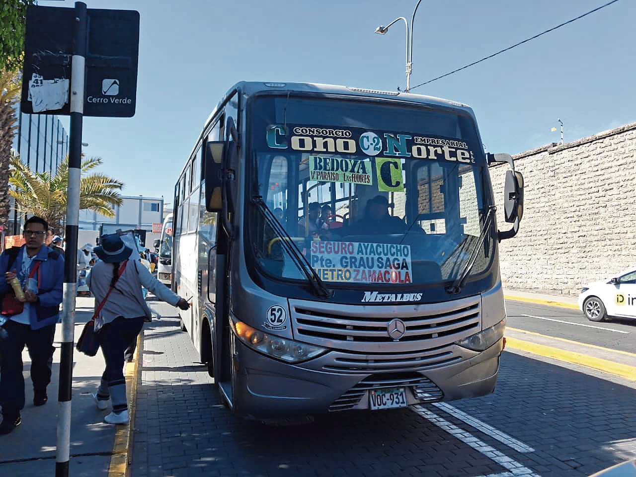 Municipalidad otorga 30 días al Consorcio Cono Norte para garantizar buses en la vía Arequipa-La Joya