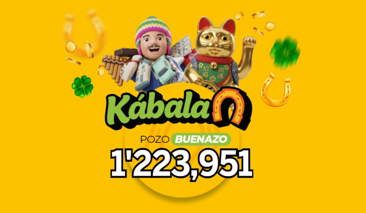 Sorteo de Kábala: conoce el Pozo Buenazo de hoy, jueves 8 de octubre y cómo jugar