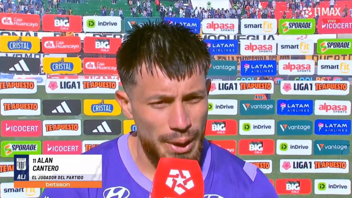 ¡Desató la alegría blanquiazul! Alan Cantero habló tras su gol agónico ante CD Moquegua [VIDEO]