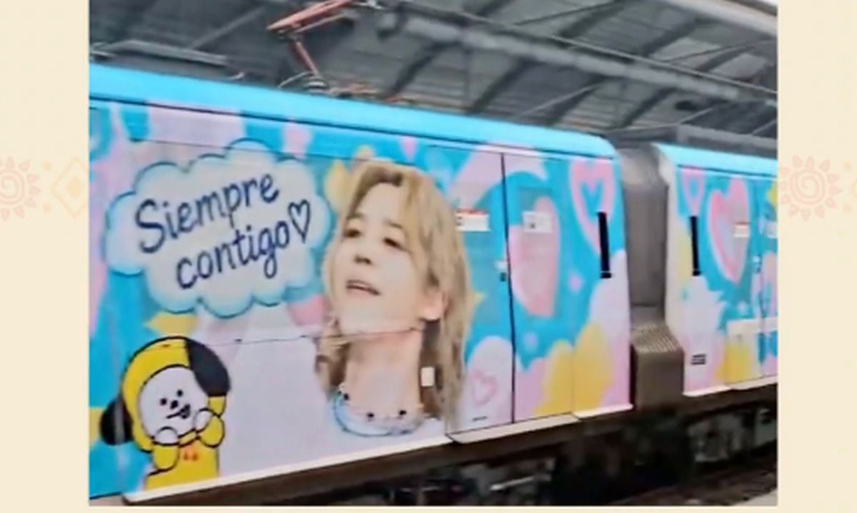 Jimin de BTS tendrá un “tren especial” preparado por sus fans