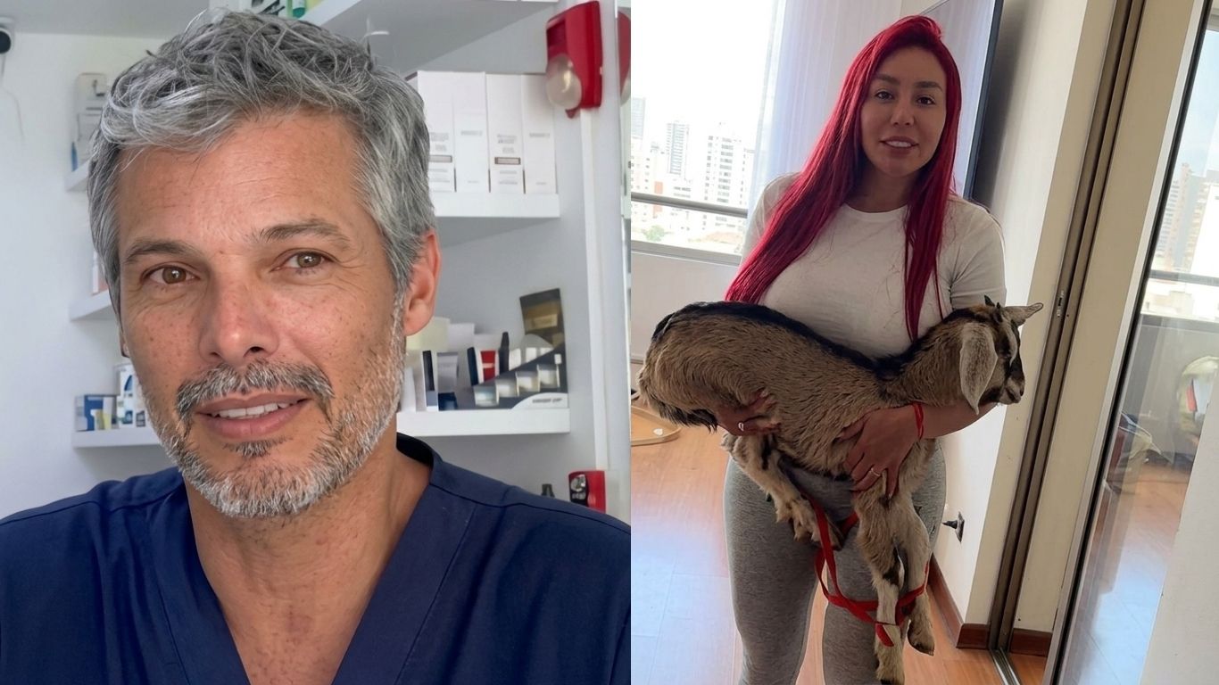 Pancho Cavero cuestiona a Deysi Araujo por tener una cabrita de mascota: “Es un mal ejemplo”