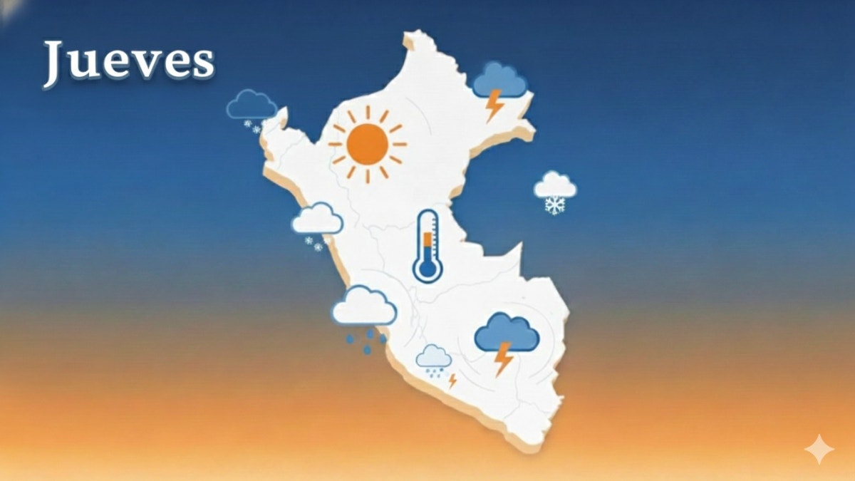 SENAMHI: Pronóstico del clima hoy jueves 24 de septiembre 2026