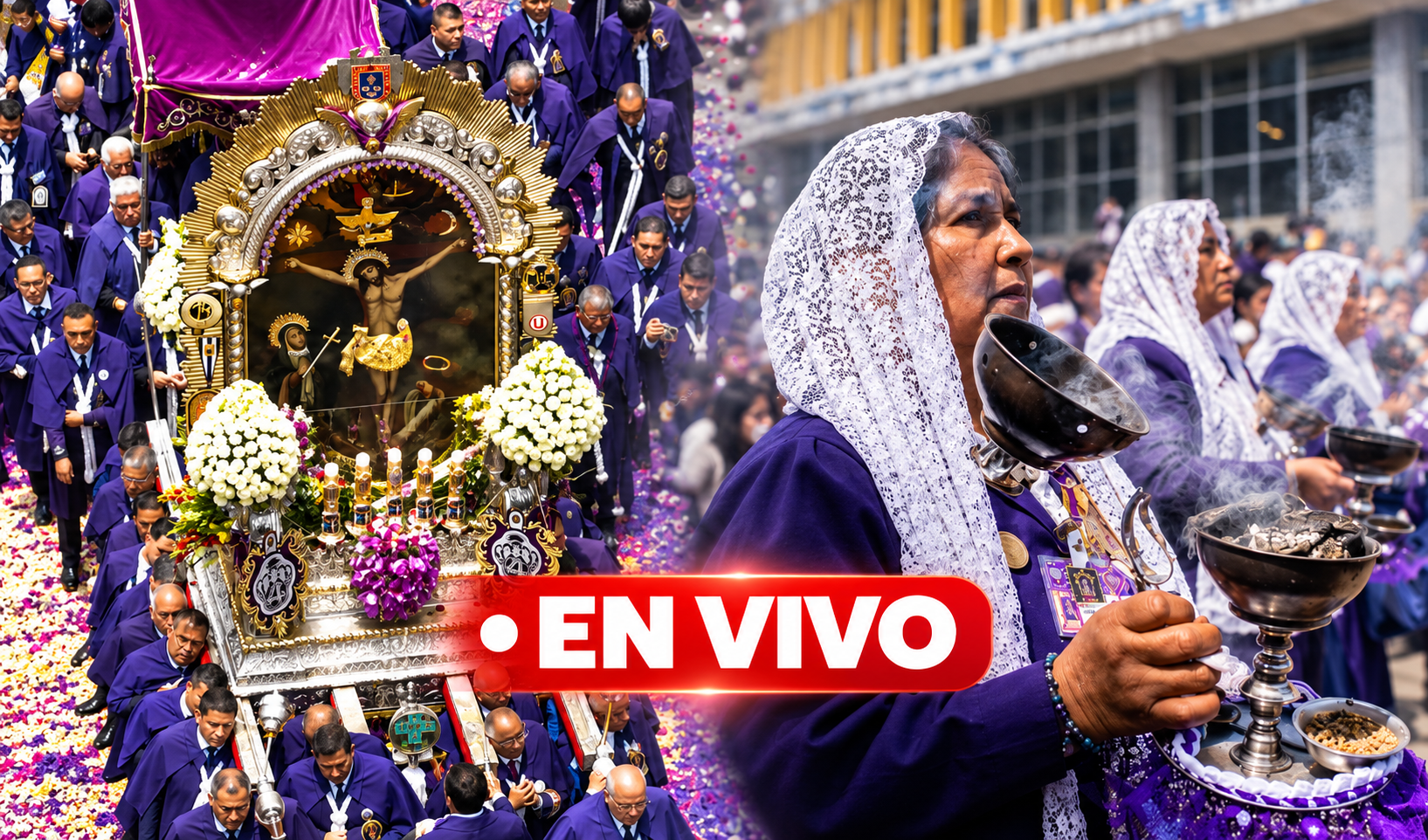 ¿Dónde se encuentra la imagen del Señor de los Milagros este domingo 18 de octubre? Sigue EN VIVO el recorrido de la procesión