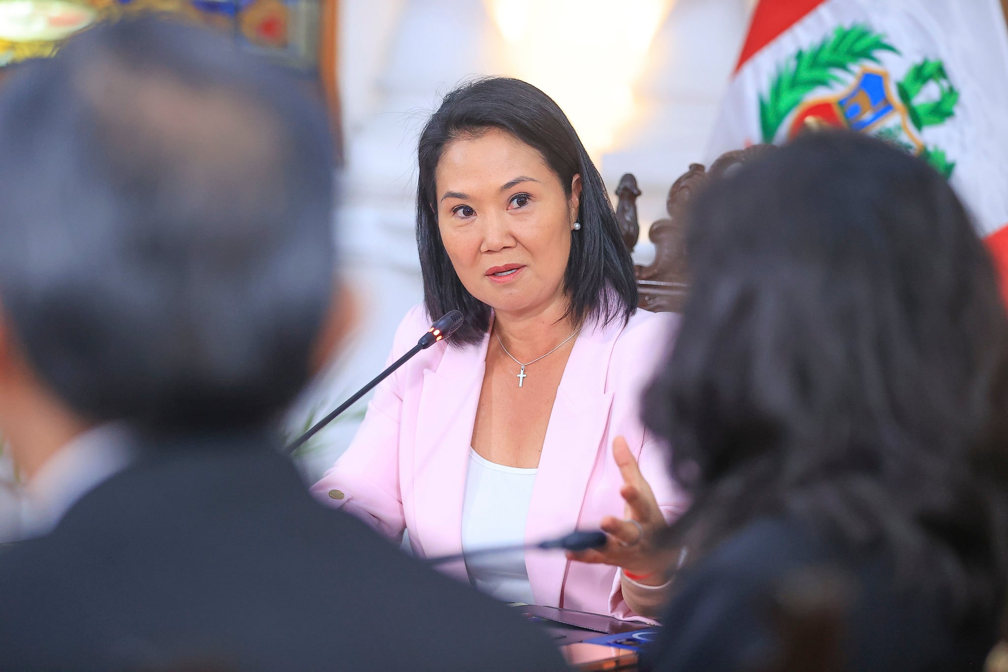 Keiko Fujimori prevé remitir esta semana al Congreso la solicitud de facultades legislativas