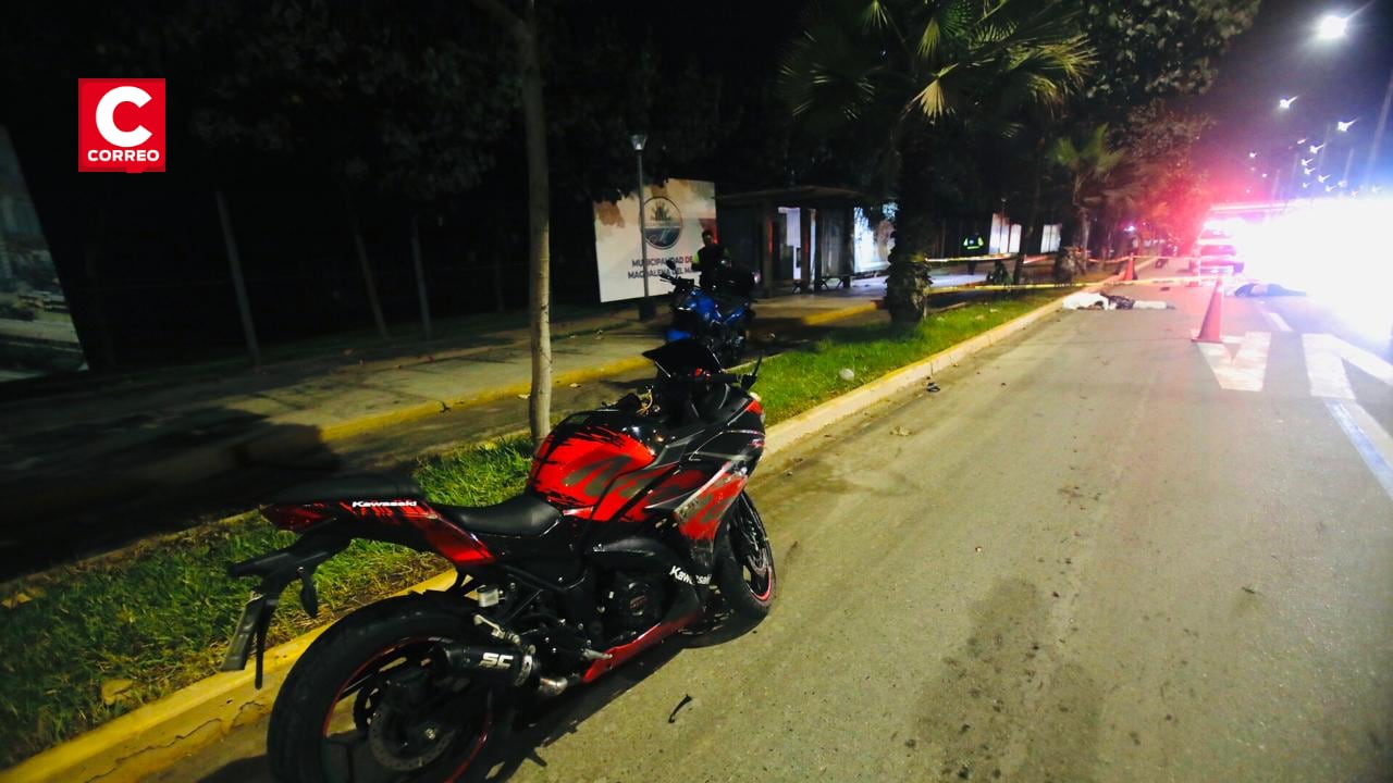 Magdalena: Motocicleta se despista en la Costa Verde y deja dos fallecidos