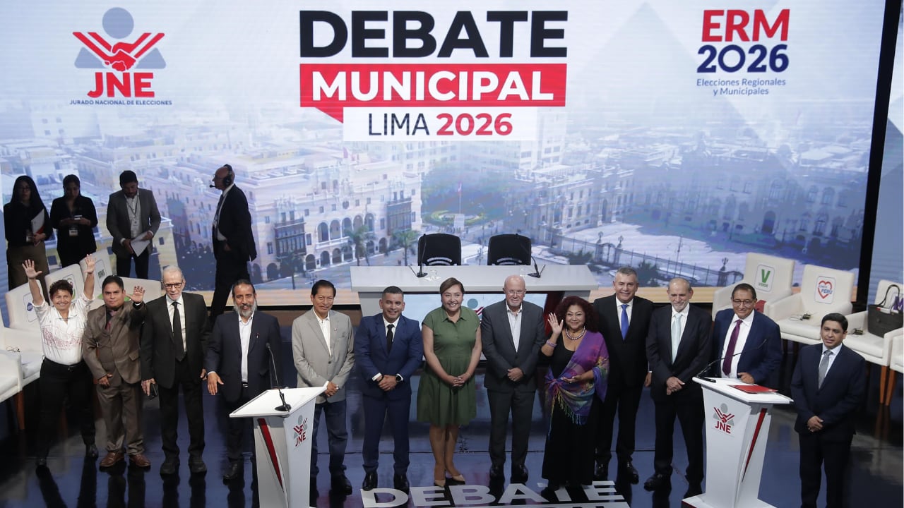 Debate Municipal 2026 EN VIVO: Sigue la primera jornada con 13 candidatos este lunes 21 de septiembre