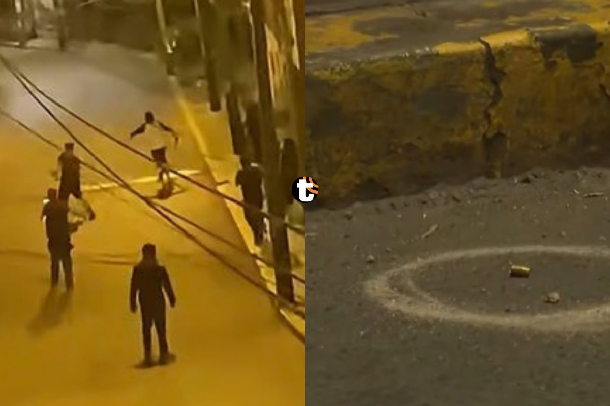 ¡Batalla campal entre presuntos barristas acaba a balazos! Dos menores de 13 y 15 años quedan heridos en Chorrillos