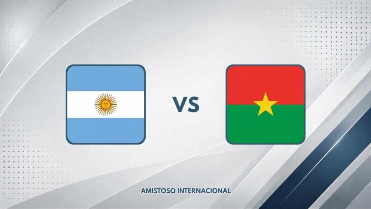 Argentina vs Burkina Faso: ¿a qué hora juegan y dónde ver amistoso fecha FIFA 2026?