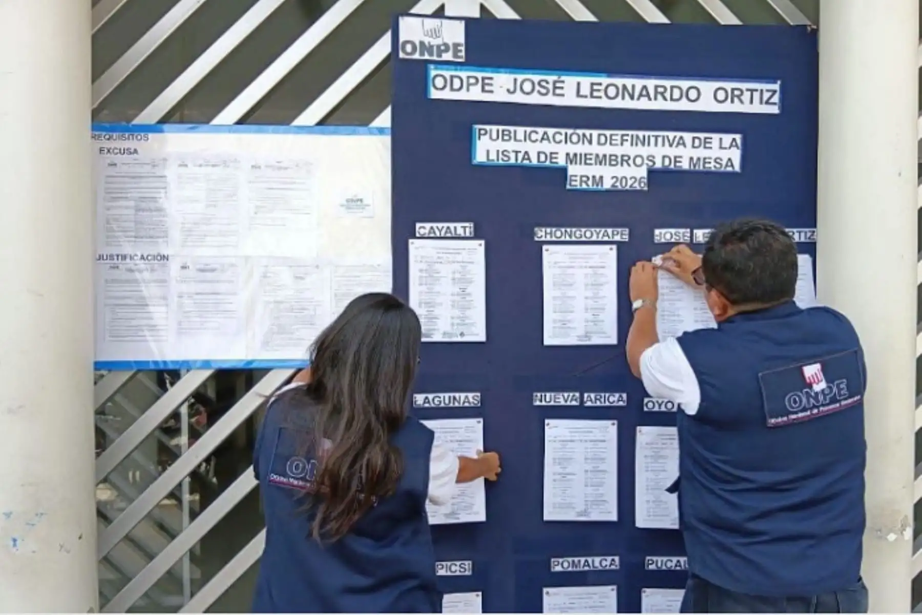 ERM 2026: más de 276 mil electores se alistan en ámbito de la ODPE José Leonardo Ortiz