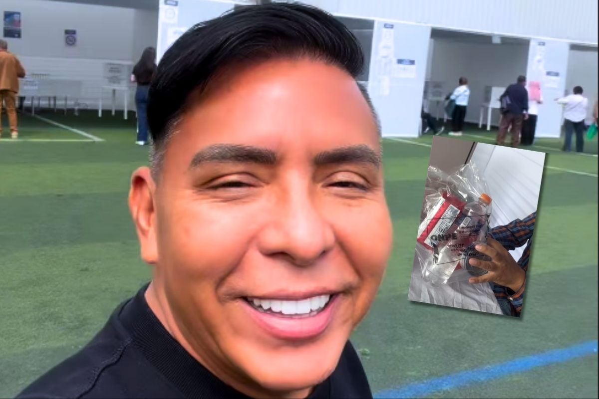 Edwin Sierra debuta como presidente de mesa en Elecciones 2026 y bromea: “Este es nuestro desayuno, almuerzo y cena” [VIDEO]