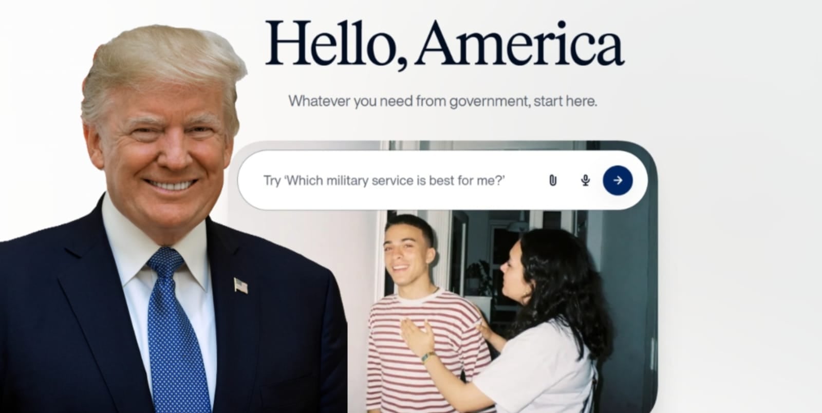 Trump presenta su plataforma unificada con “superinteligencia”: para qué sirve America.gov, cómo usa la IA y qué discurso hay detrás