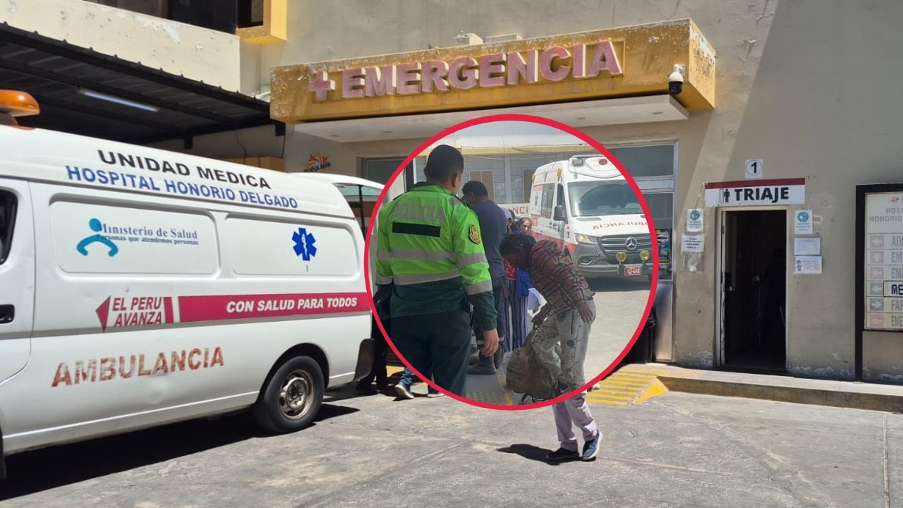 Arequipa: paciente intenta agredir a médica y termina detenido