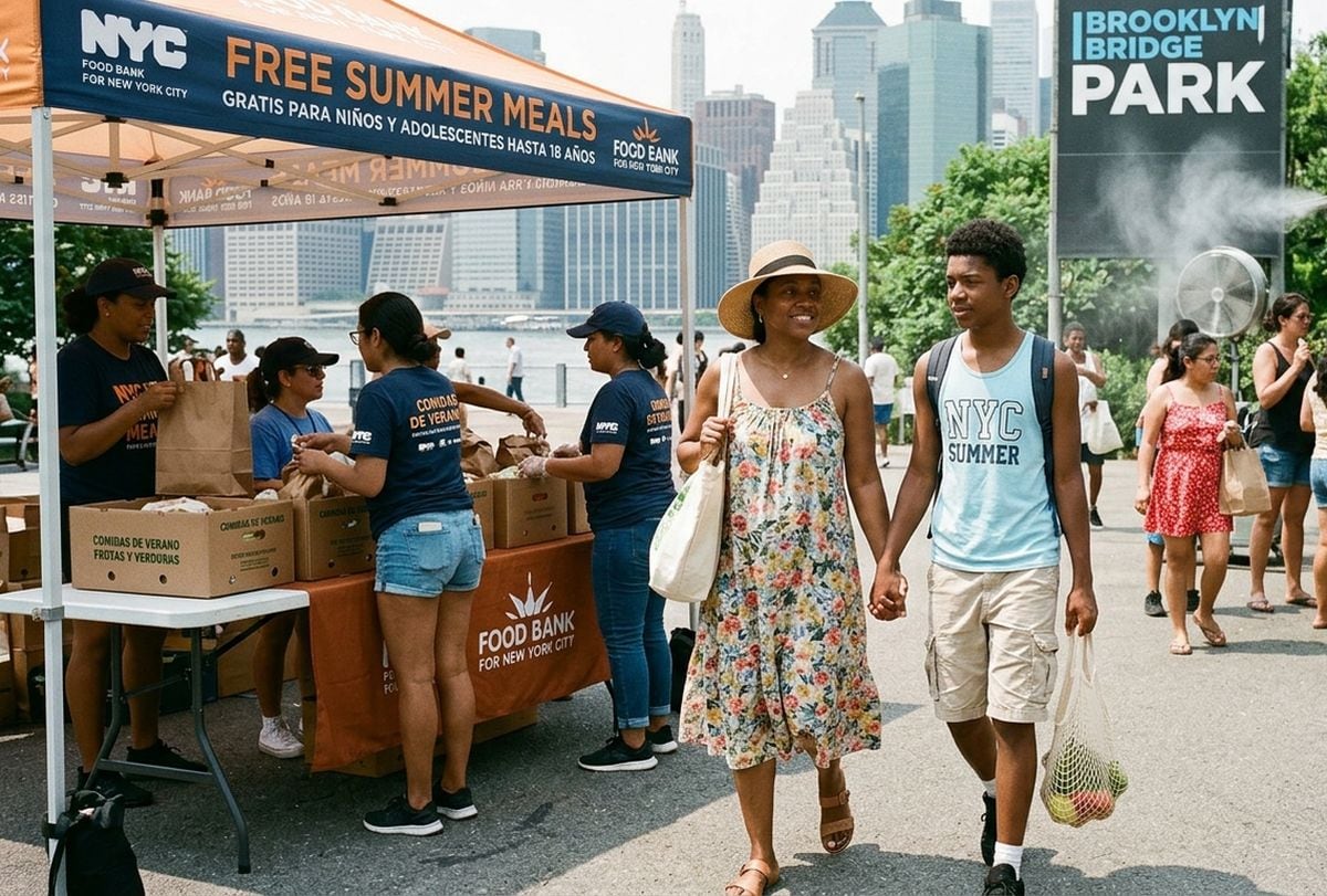 Alimentos gratis en Nueva York del 17 al 20 de agosto: dónde los entregarán y en qué horarios