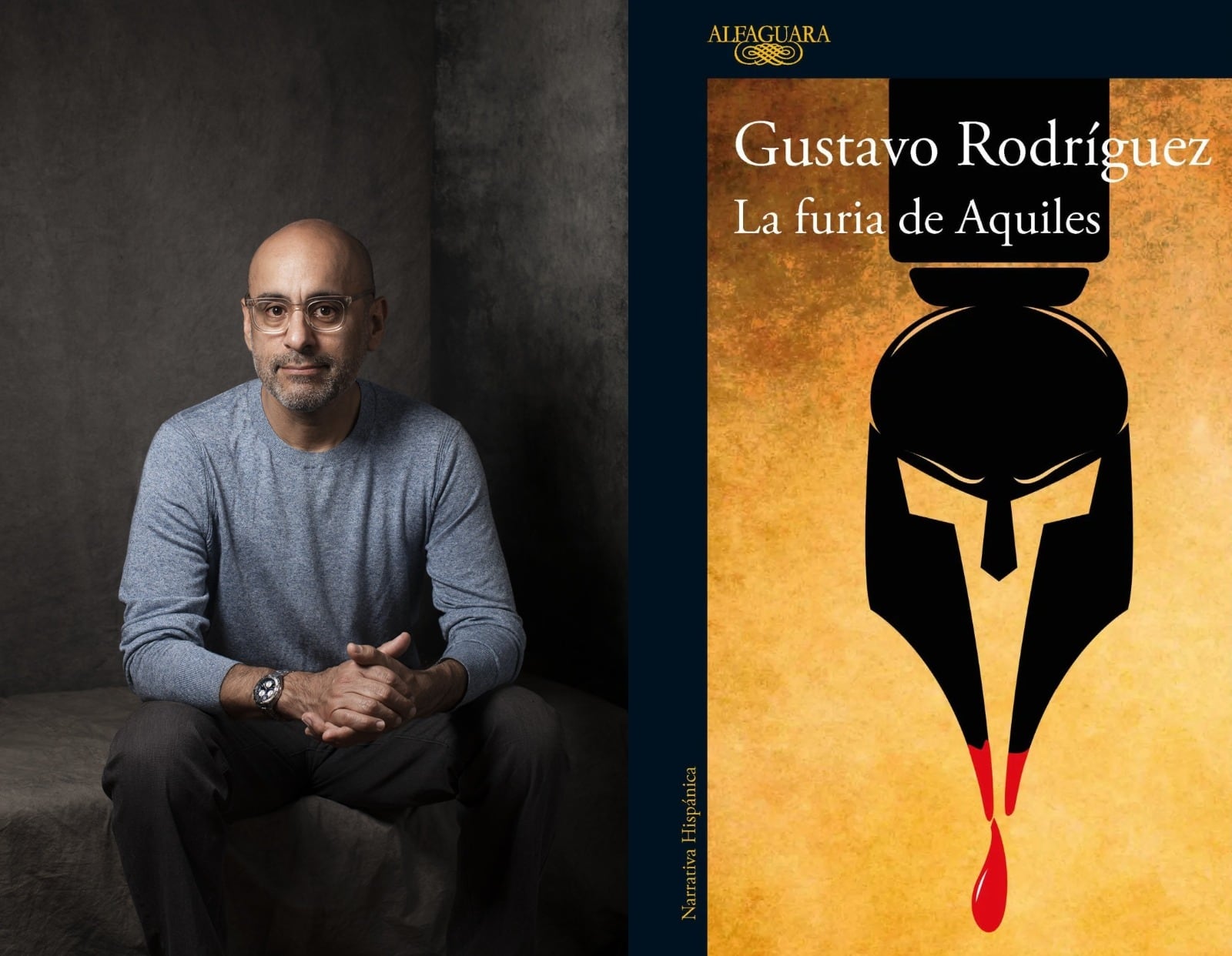 Gustavo Rodríguez celebra 25 años como novelista con una nueva edición de “La furia de Aquiles”