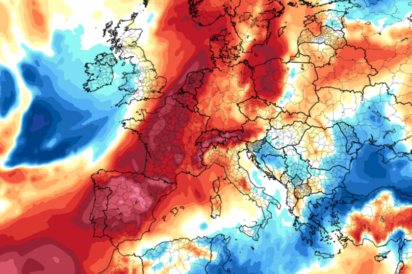 Mañana Francia registrará una de las anomalías de calor más salvajes de Europa. El aire que va a provocarlo está hoy sobre el Guadalquivir