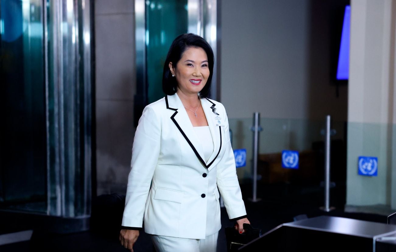 Keiko Fujimori participa esta mañana en el debate general de la Asamblea General de la ONU