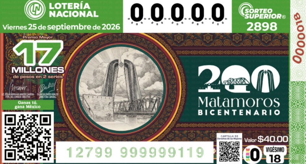 Sorteo Superior 2898: sigue EN VIVO los números premiados de hoy, 25 de septiembre