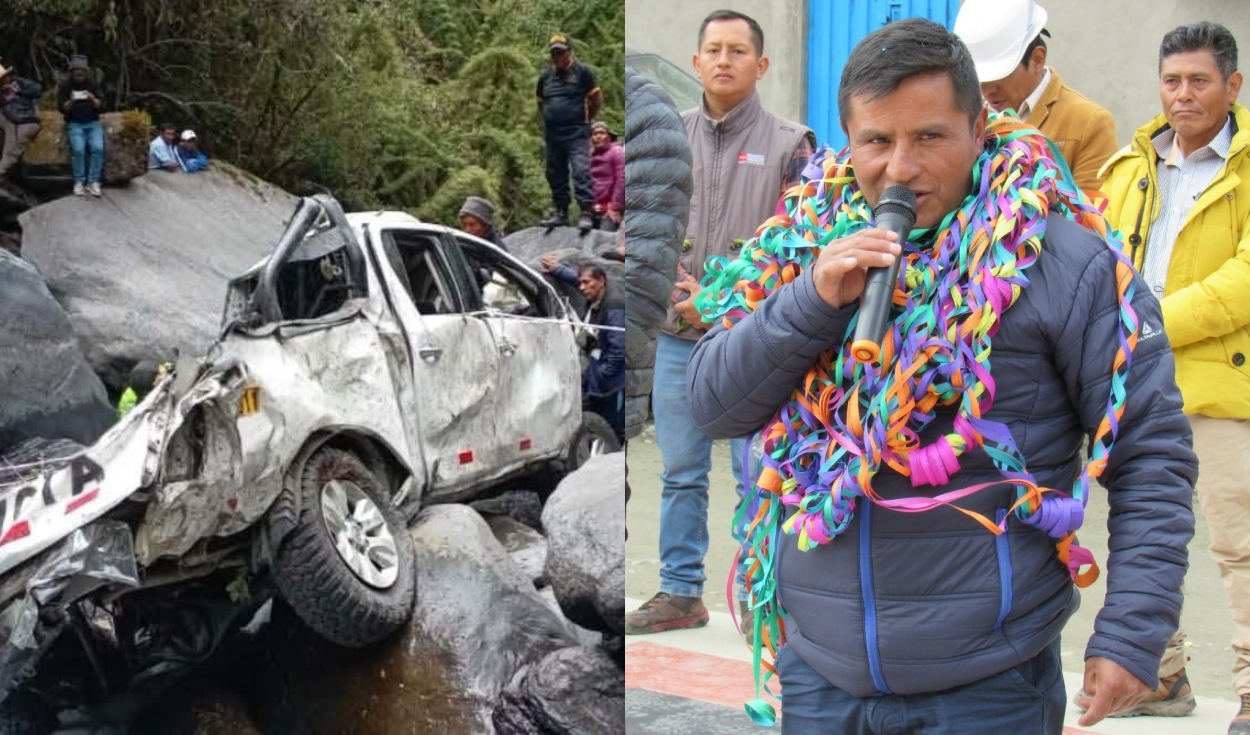 Puno: alcalde de Quiaca muere tras caer a un barranco con la camioneta que conducía con destino Juliaca