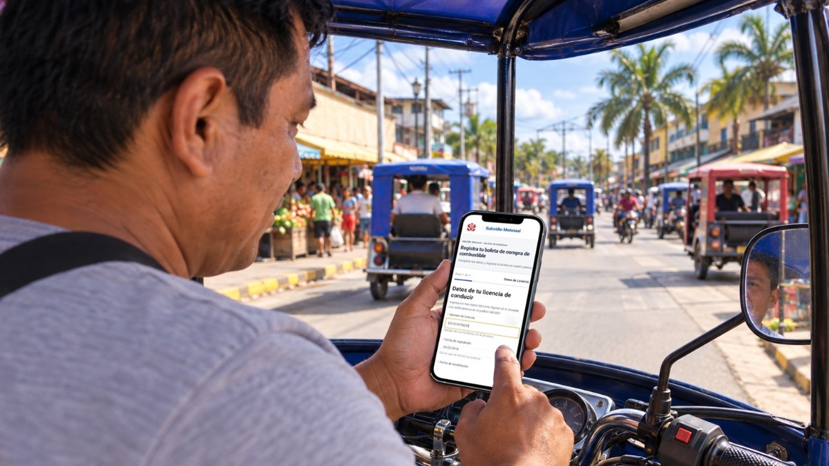 Más de 53 mil mototaxistas de la selva podrán registrar compras de gasolina para recibir hasta S/100 al mes: link para acceder al subsidio