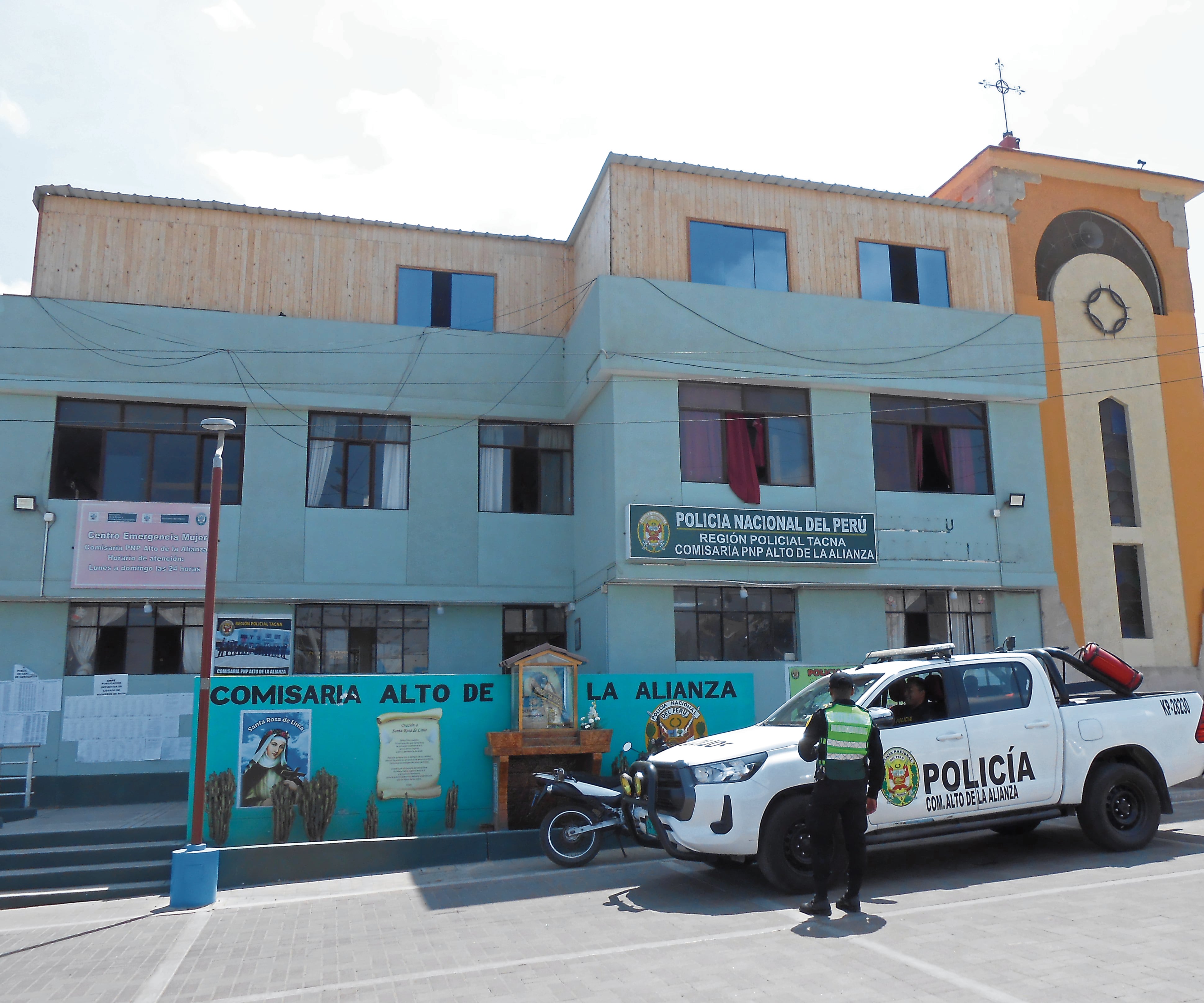Tacna: policía denuncia agresión de dos agentes tras fiesta por Santa Rosa de Lima
