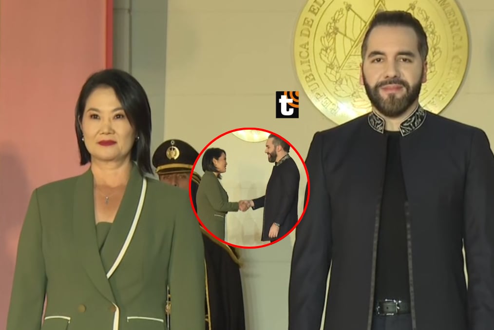 Presidenta Keiko Fujimori se reúne con Nayib Bukele, mandatario de El Salvador, en su visita oficial