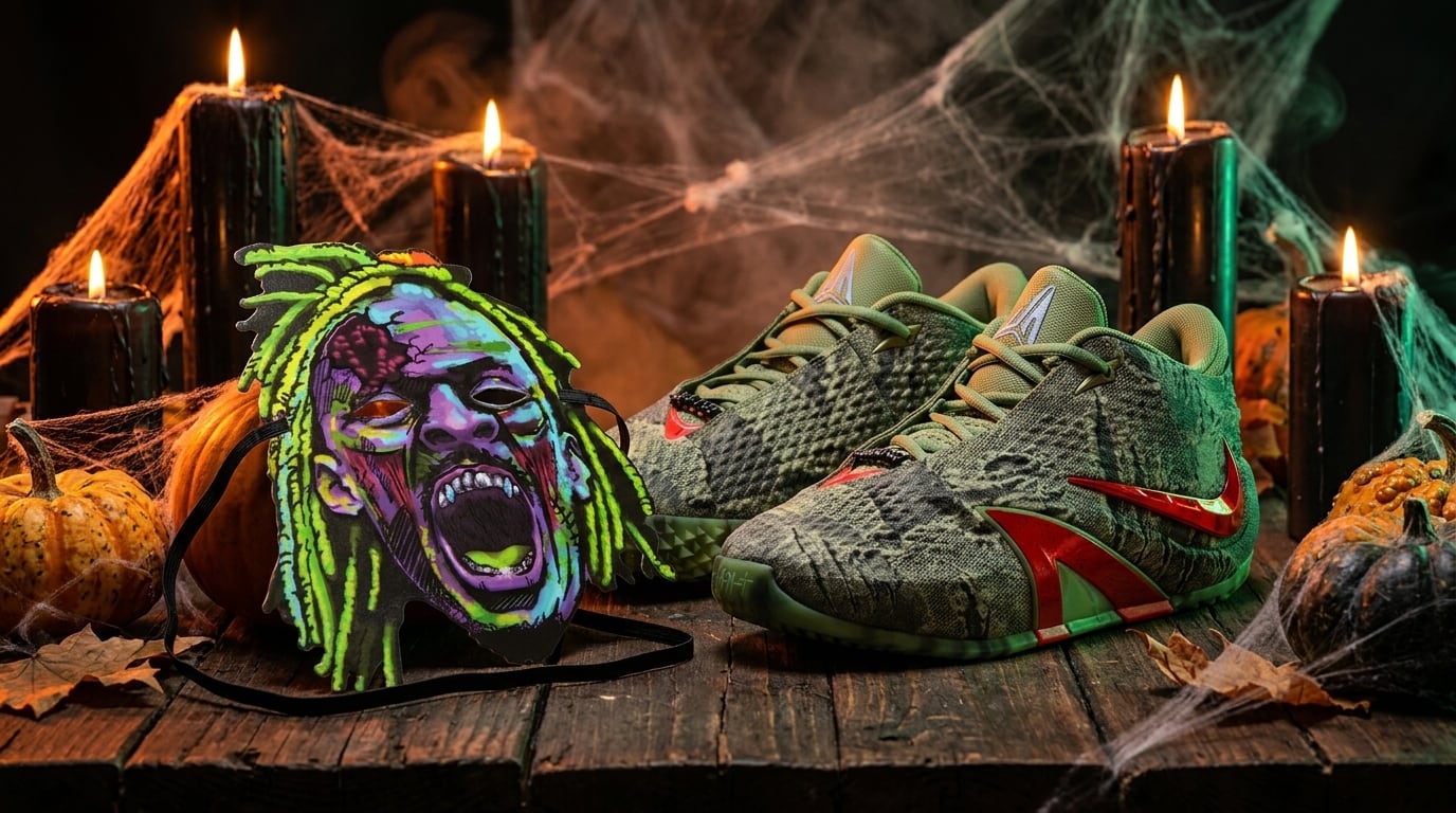 Nike anuncia el lanzamiento de las zapatillas Ja 4 Halloween “Zombie” para este 23 de octubre por $140 dólares
