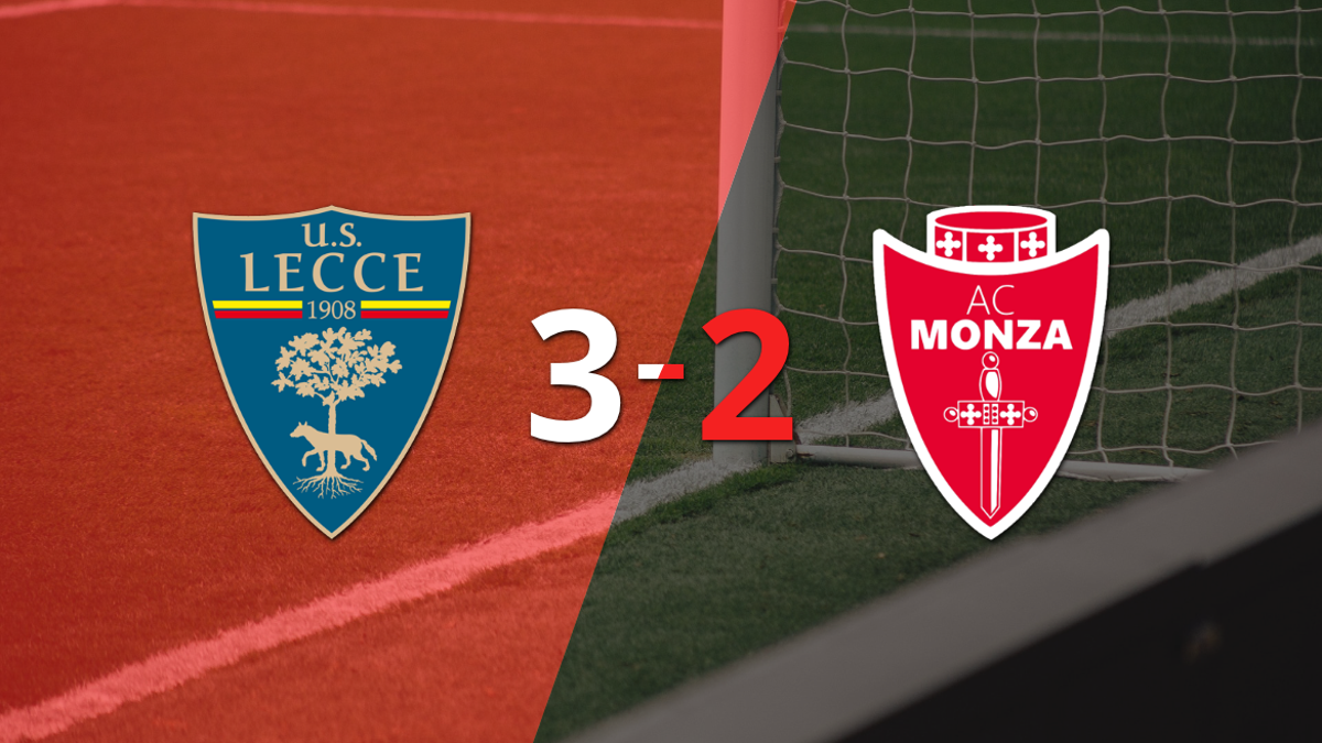 Serie A: Lassana Coulibaly ayudó con doblete a Lecce en victoria 3-2 frente a Monza