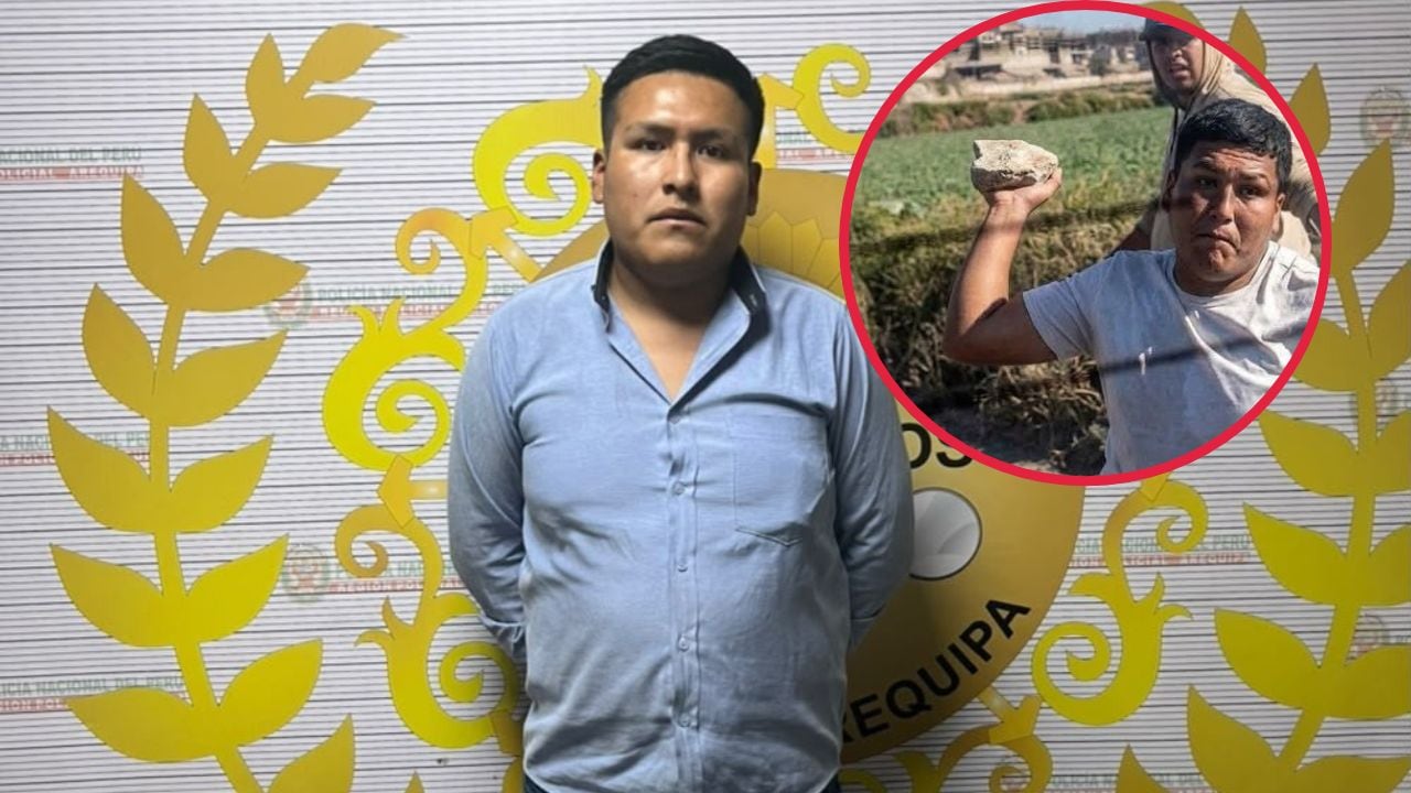 Arequipa: capturan a varón señalado por apedrear combi con estudiantes durante paro de transportistas (VIDEO)