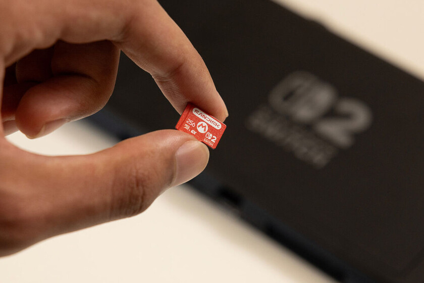 Más gigas en la Nintendo Switch 2 nunca vienen mal: por fin baja de precio la microSD oficial de Sandisk