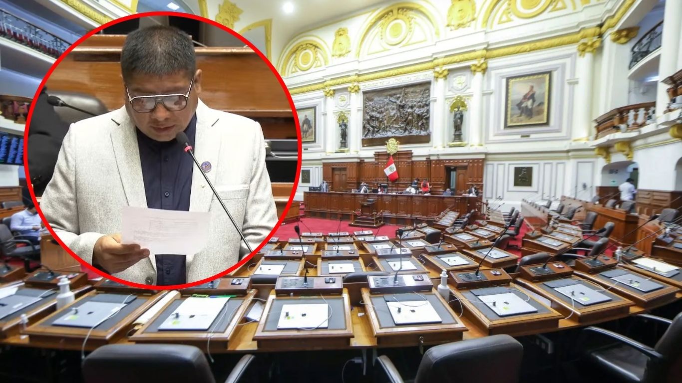César Tito pasa incómodo momento en el Congreso tras leer mal una cifra durante intervención en la Comisión de Presupuesto