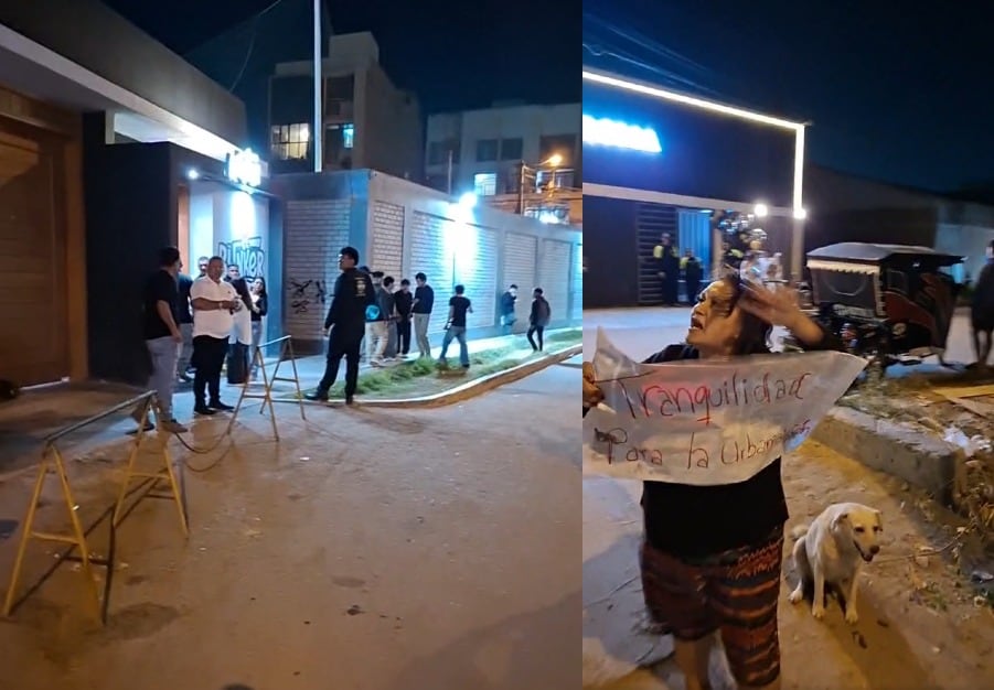 Chiclayo: vecinos de La Pradera piden cierre de discotecas por ruidos y desorden