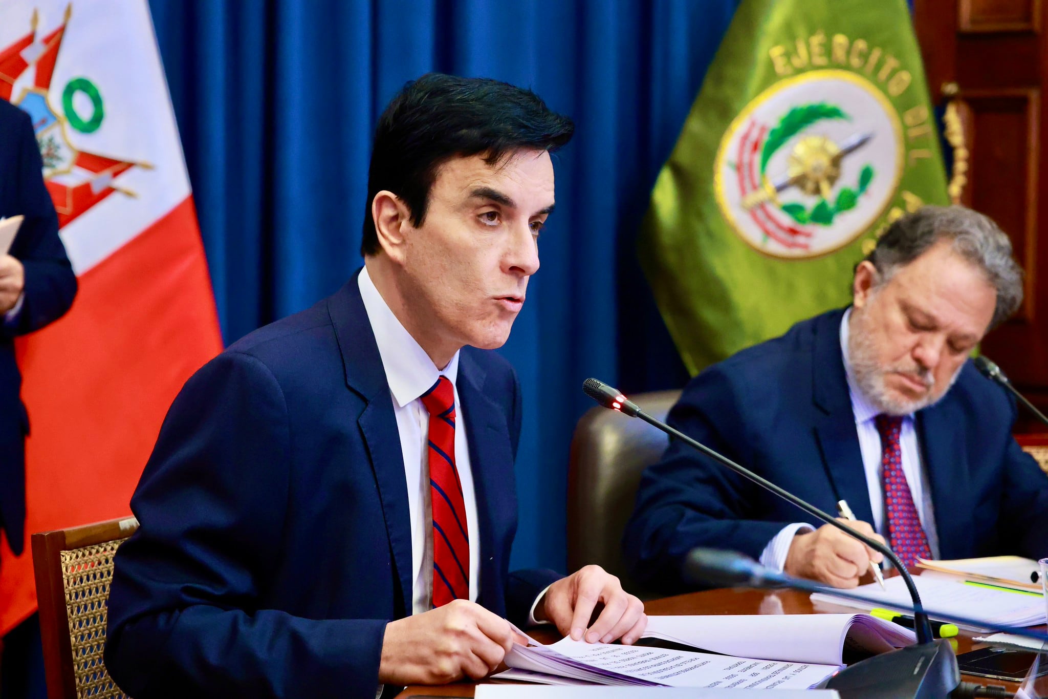 Canciller Carlos Espá se presentará ante el pleno del Senado el 16 de setiembre
