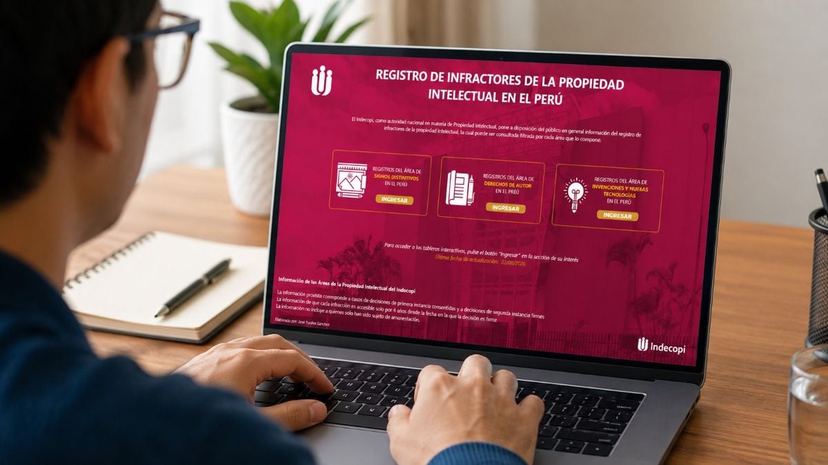 Indecopi: ¿cómo saber si una persona o empresa tiene multas por propiedad intelectual?