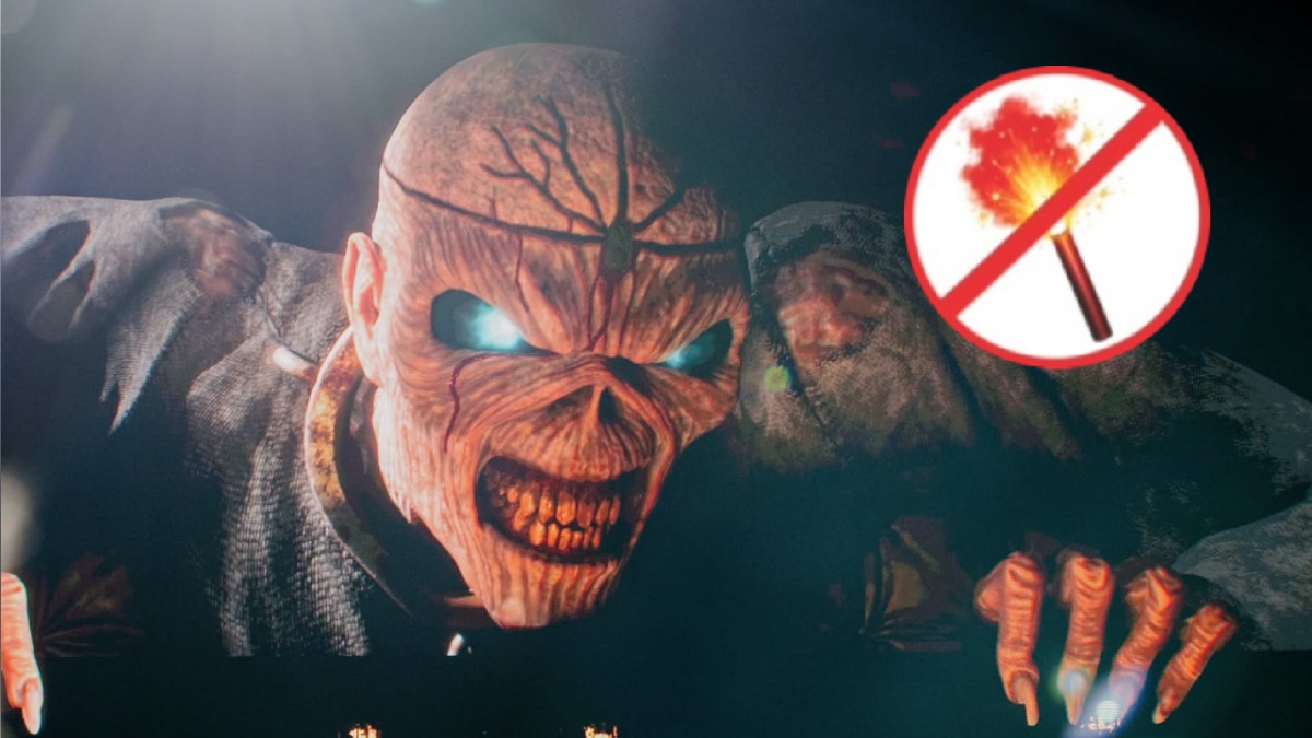 “Respetemos el pedido de la banda”: prohiben el uso de bengalas en el concierto de Iron Maiden en Perú