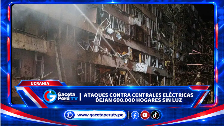 Ucrania: Ataques contra centrales eléctricas dejan 600.000 hogares sin luz