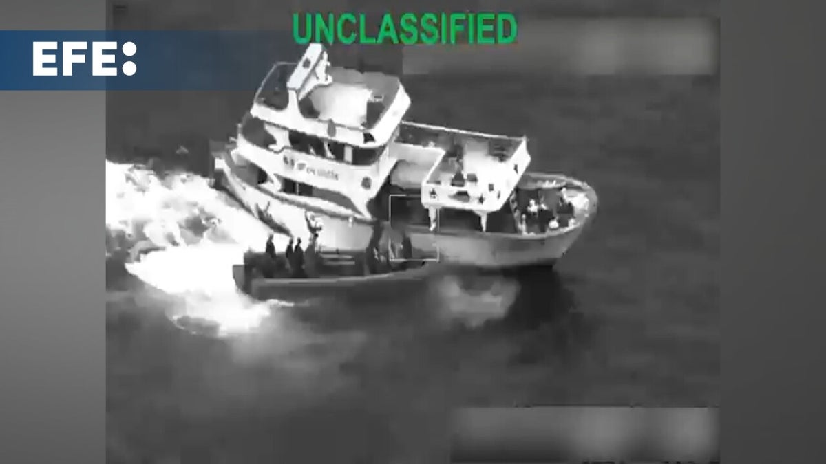 Estados Unidos intercepta y hunde una embarcación supuestamente ligada al narcotráfico de Ecuador [VIDEO]