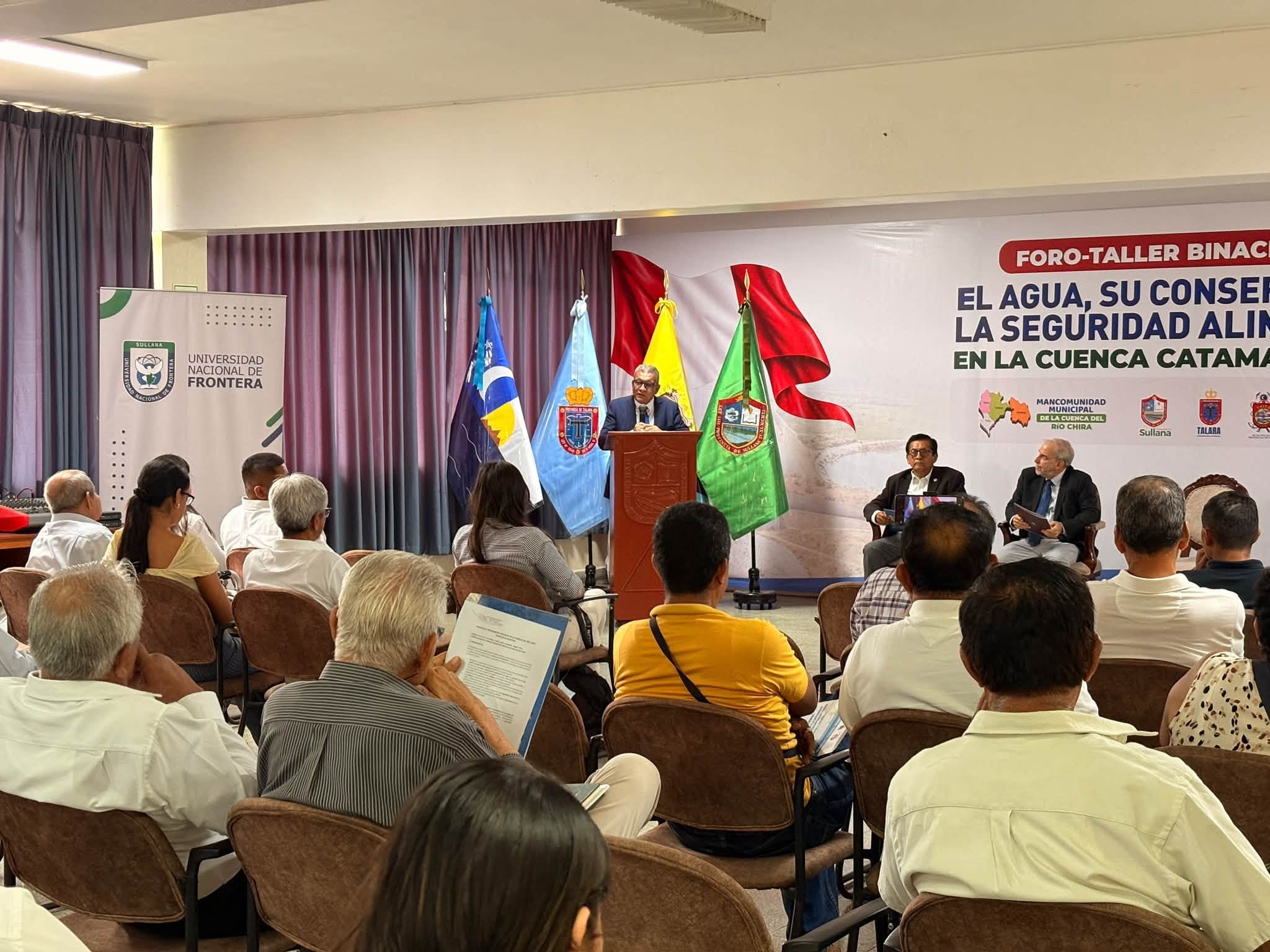 Sullana realizó el foro binacional sobre conservación del agua