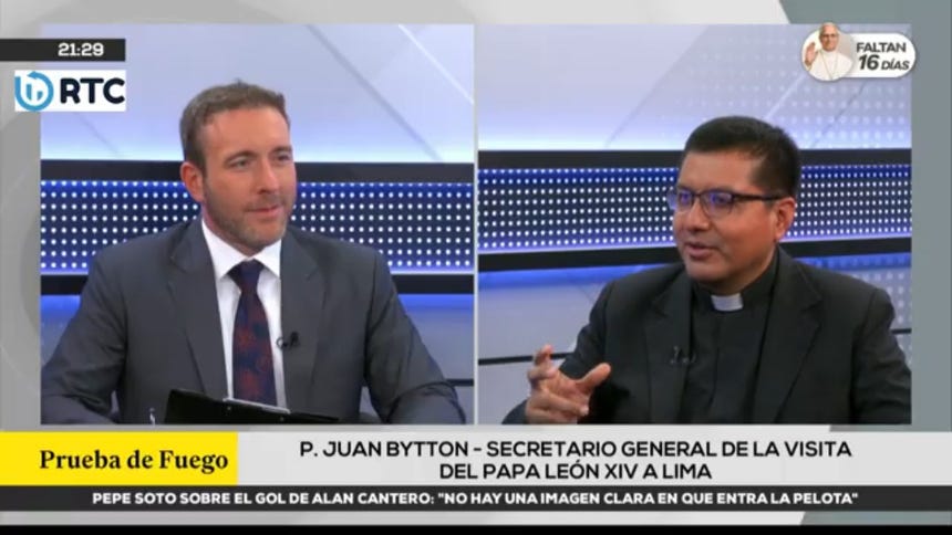 Padre Juan Bytton destaca que León XIV será el primer papa en celebrar una santa misa en la Amazonía peruana