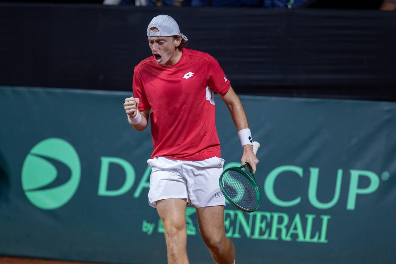 Ignacio Buse venció a Hernando Escurra en el primer duelo de Perú - Paraguay por la Copa Davis | VIDEO